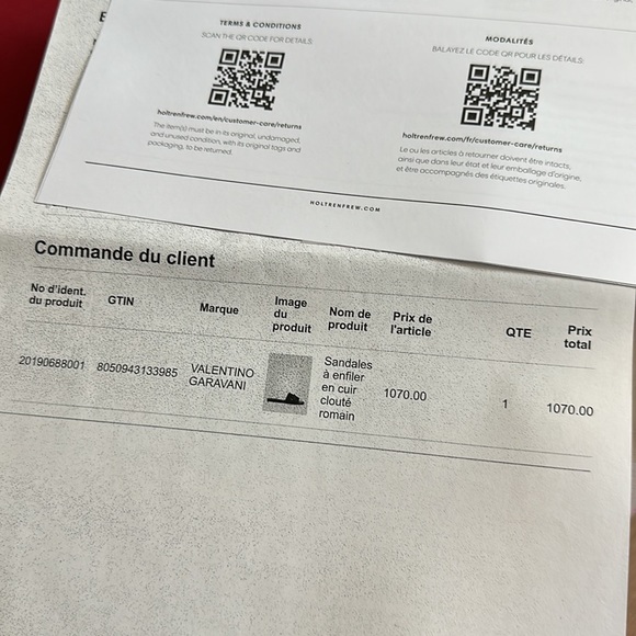 Valentino Slides Size 8 - Picture 14 of 14